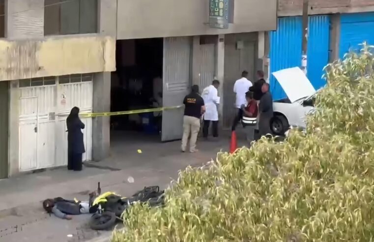 Inocente resulta herido en medio de ataque armado contra dos extranjeros en Paucarpata