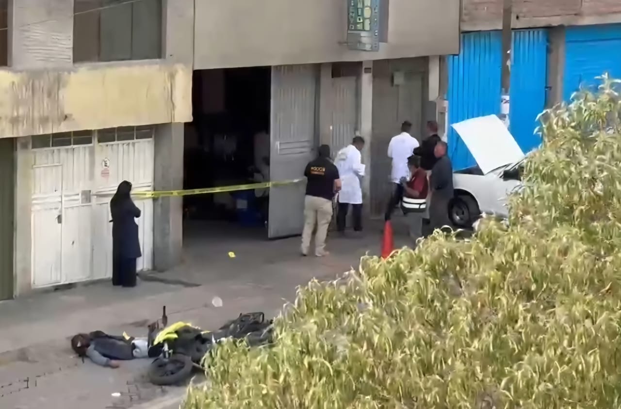 Inocente resulta herido en medio de ataque armado contra dos extranjeros en Paucarpata