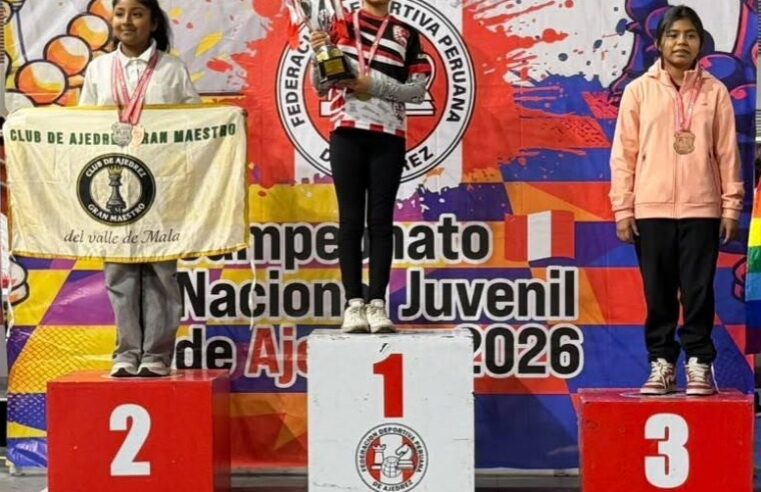 Hermanas arequipeñas conquistan cinco medallas en el Nacional Juvenil de Ajedrez