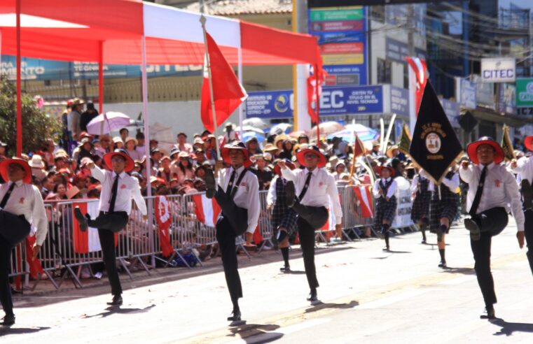 Arequipa inicia el 10 de julio el calendario de desfiles escolares por Fiestas Patrias