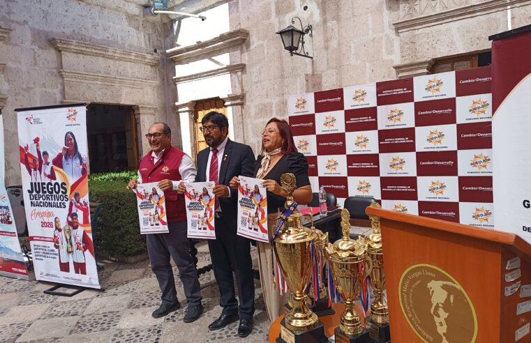 Arequipa inicia la etapa regional de los Juegos Deportivos con la mira en el bicampeonato nacional