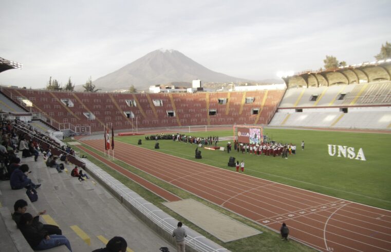 Pista atlética del estadio UNSA lista para torneos