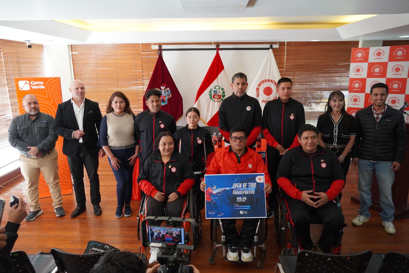 Delegaciones de 13 países en el Open de Tiro Paradeportivo en Arequipa