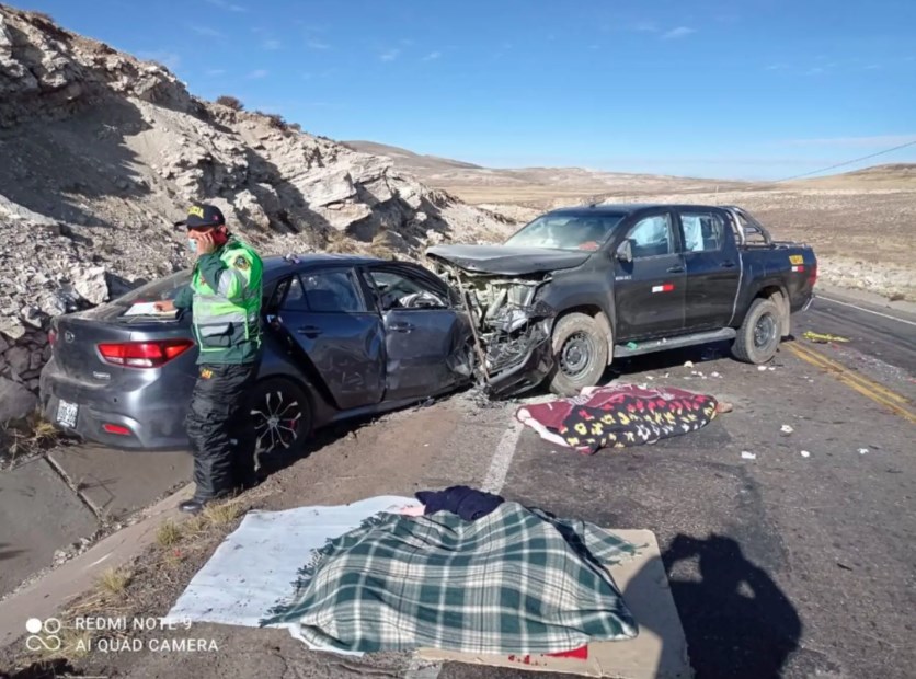 Accidentes de tránsito son principal causa de muertes violentas en Arequipa