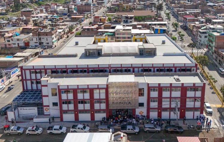 Colegio Gran Amauta funciona desde marzo con infraestructura inconclusa
