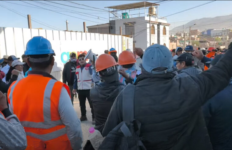 Obras regionales bajo evaluación tras paralización de Construcción Civil