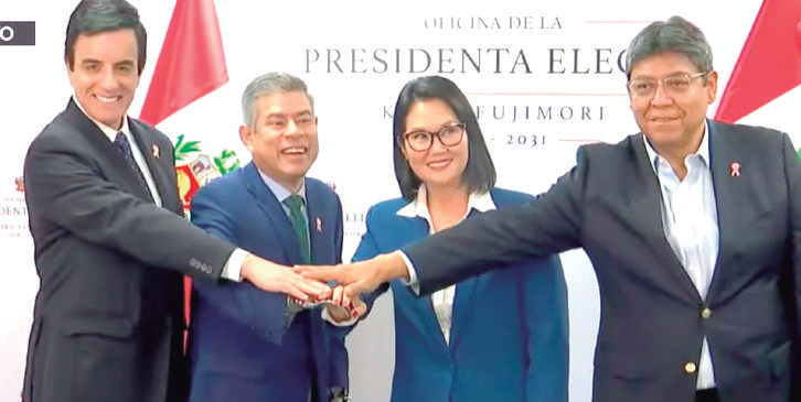 Galarreta encabezará el primer gabinete ministerial de Fujimori