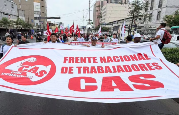 Trabajadores CAS anuncian marcha para exigir pago de gratificaciones de julio