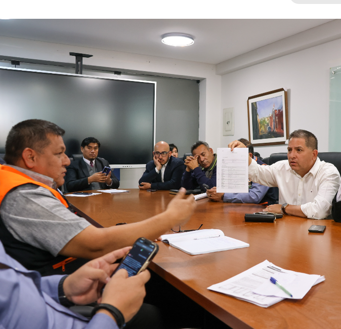 MPA coordina acciones para reducir riesgos por lluvias en la torrentera El Chullo