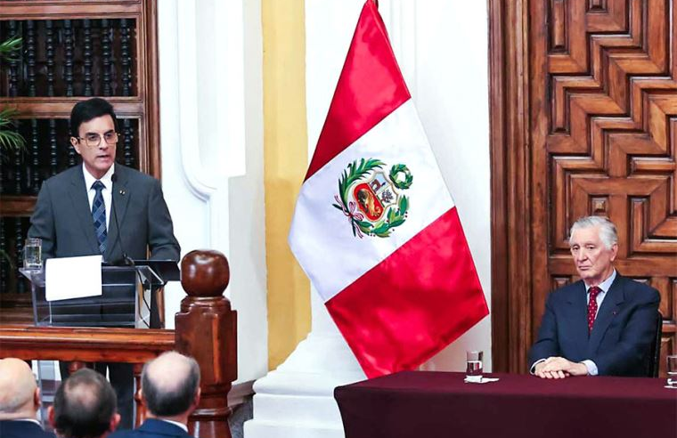 Canciller Espá anuncia coordinación con países vecinos para reforzar seguridad