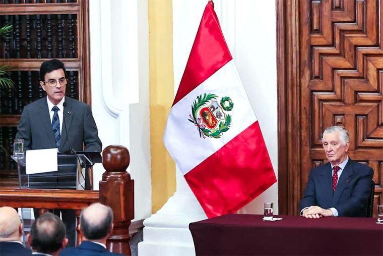 Canciller Espá anuncia coordinación con países vecinos para reforzar seguridad