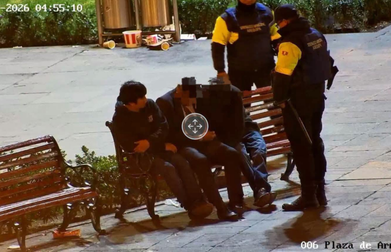 Serenazgo frustra intento de hurto contra dos ciudadanos en la Plaza de Armas