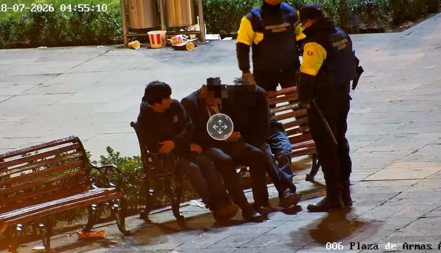 Serenazgo frustra intento de hurto contra dos ciudadanos en la Plaza de Armas