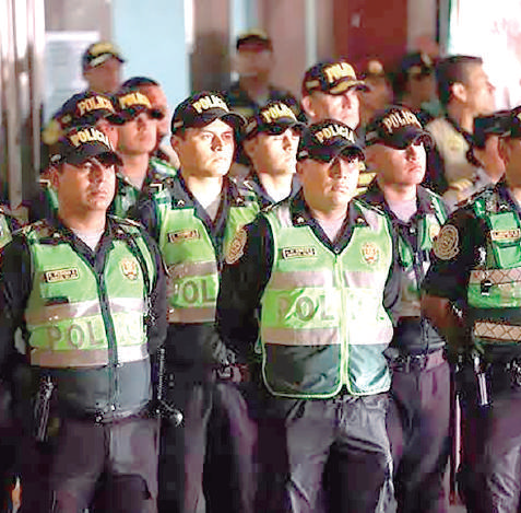 Más de 1,000 policías resguardan Arequipa hasta el 29 de julio