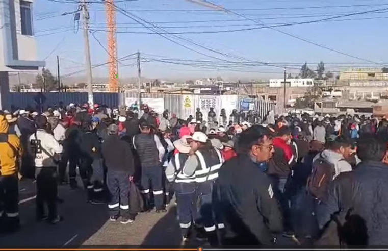 Sindicato de Construcción Civil paraliza obras del GRA