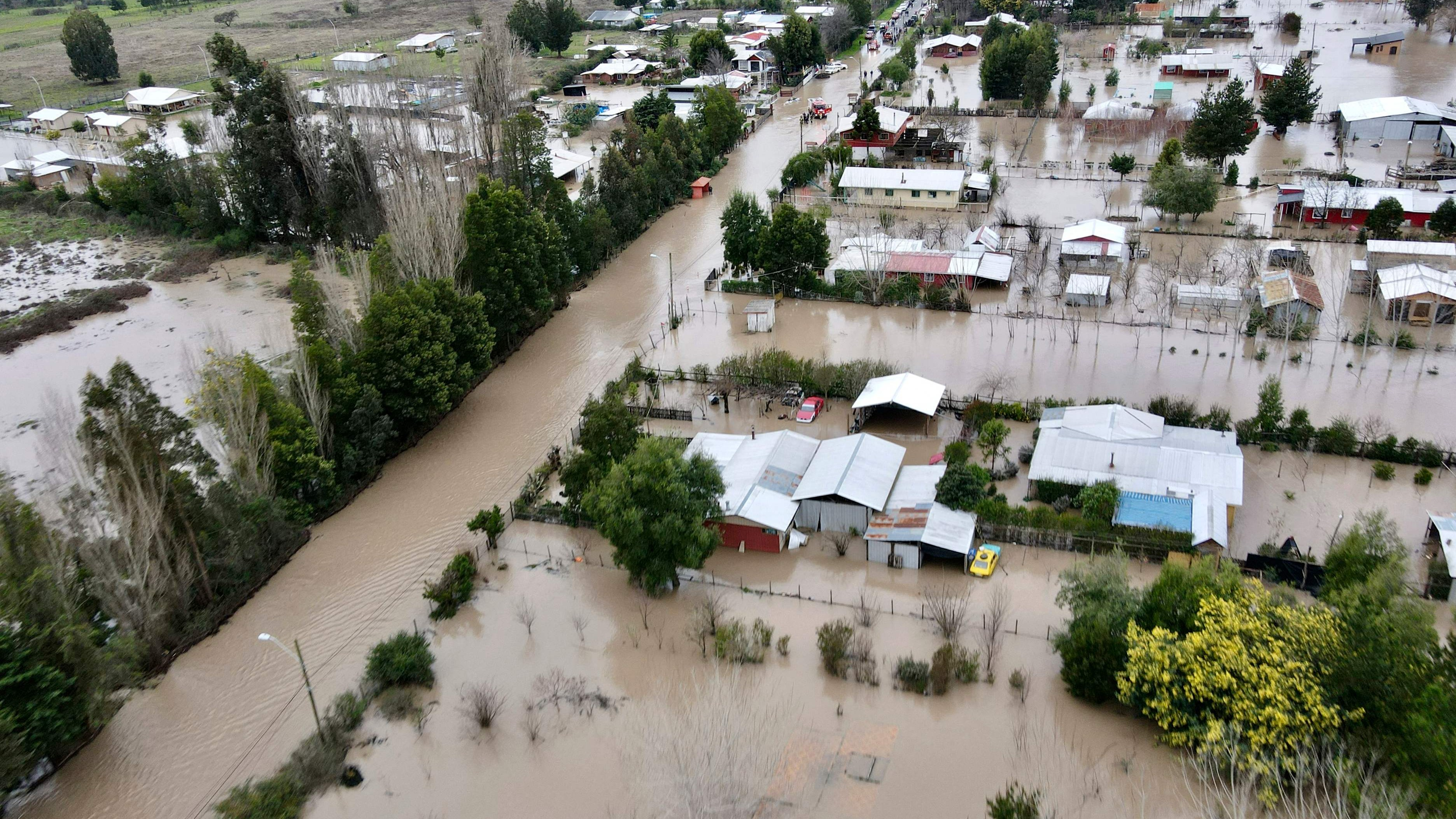 CHILE EL NIÑO LLUVIAS