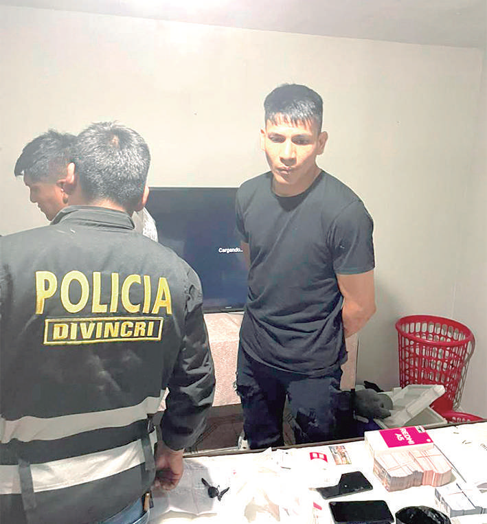 Capturan a extranjero investigado por extorsión y otros presuntos delitos