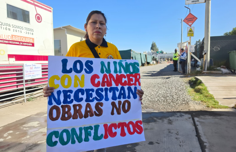 Padres exigen reactivar trabajos del IREN Sur