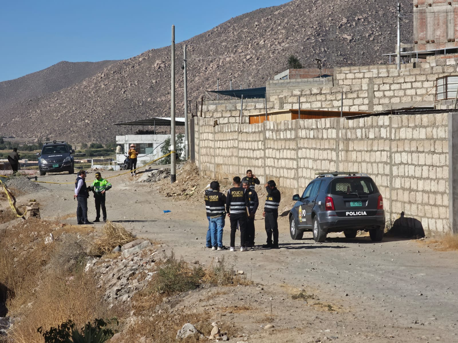 Delincuentes asaltaron a policías en el distrito de Hunter