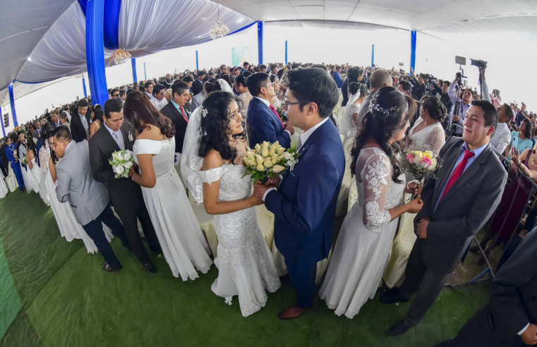 Esperan más de 200 parejas en matrimonio comunitario