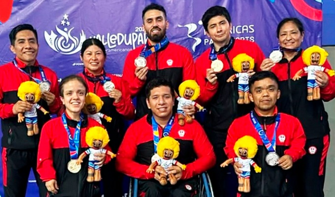 Perú logró 41 medallas en los Juegos Parasuramericanos