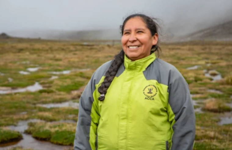 Bióloga cusqueña recibe reconocimiento de National Geographic por labor ambiental