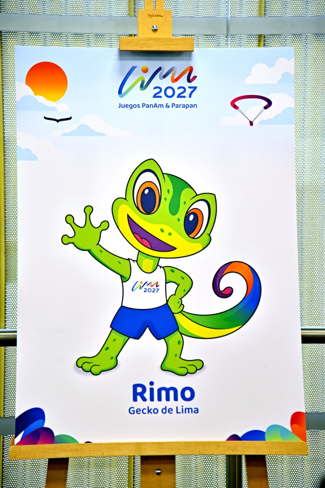 Gecko designada la mascota de los Panamericano 2027