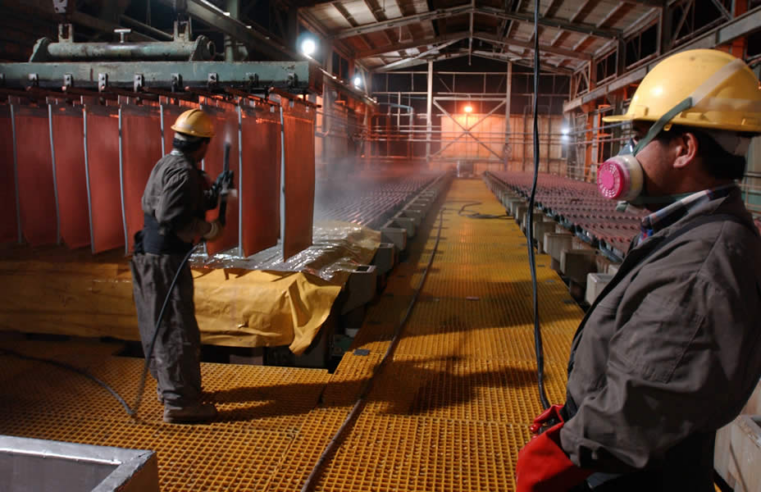 Producción de cobre retrocede en región respecto al 2025
