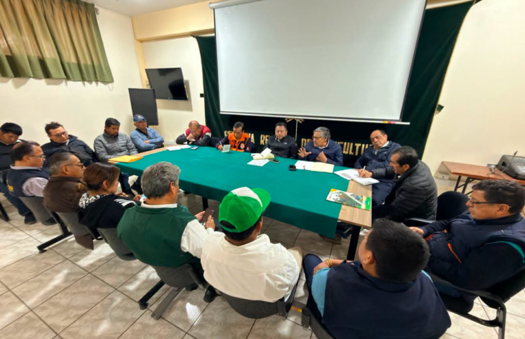 Sector agrícola de Arequipa se prepara para escenario de lluvias más severo