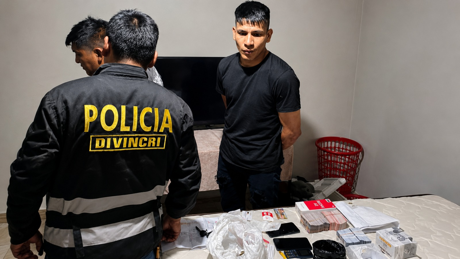 Detienen a presunto prestamista “gota a gota” en Sachaca