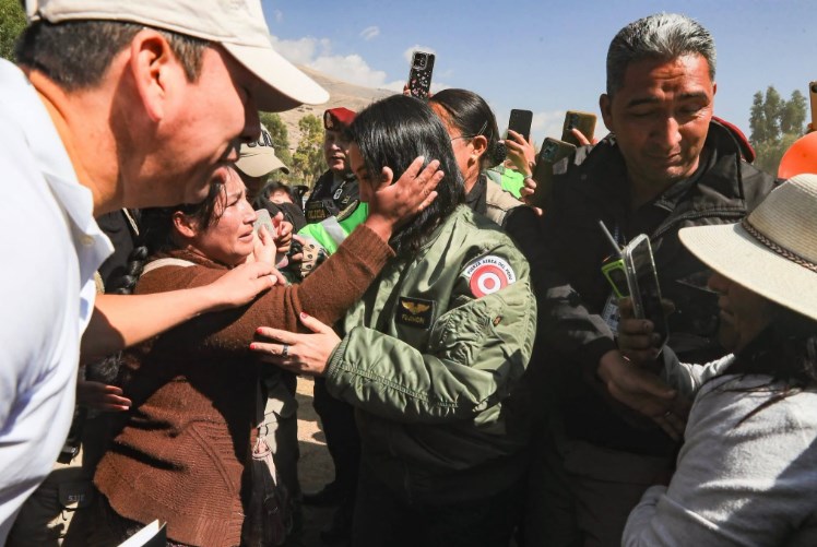Presidenta Fujimori supervisa ayuda a damnificados por sismo en Junín