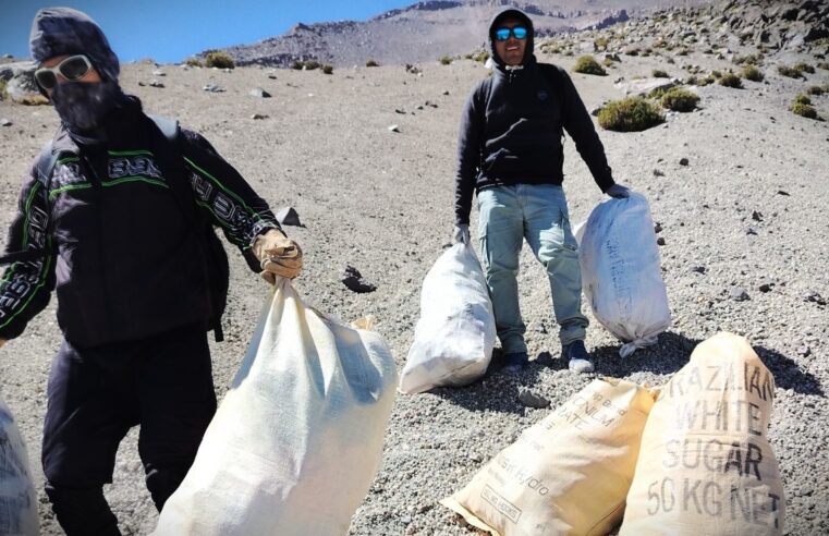 Exhortan a visitantes a no ensuciar el Misti