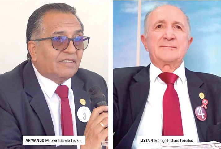 Minaya y Paredes exponen sus propuestas al rectorado de la UNSA