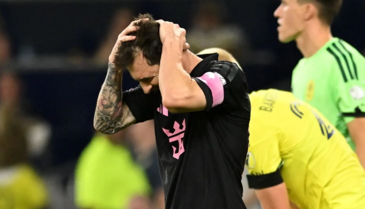 Messi falla penal y el Inter de Miami cayó goleado