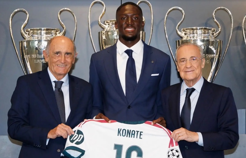 Konaté cumple el sueño de jugar en el Real Madrid