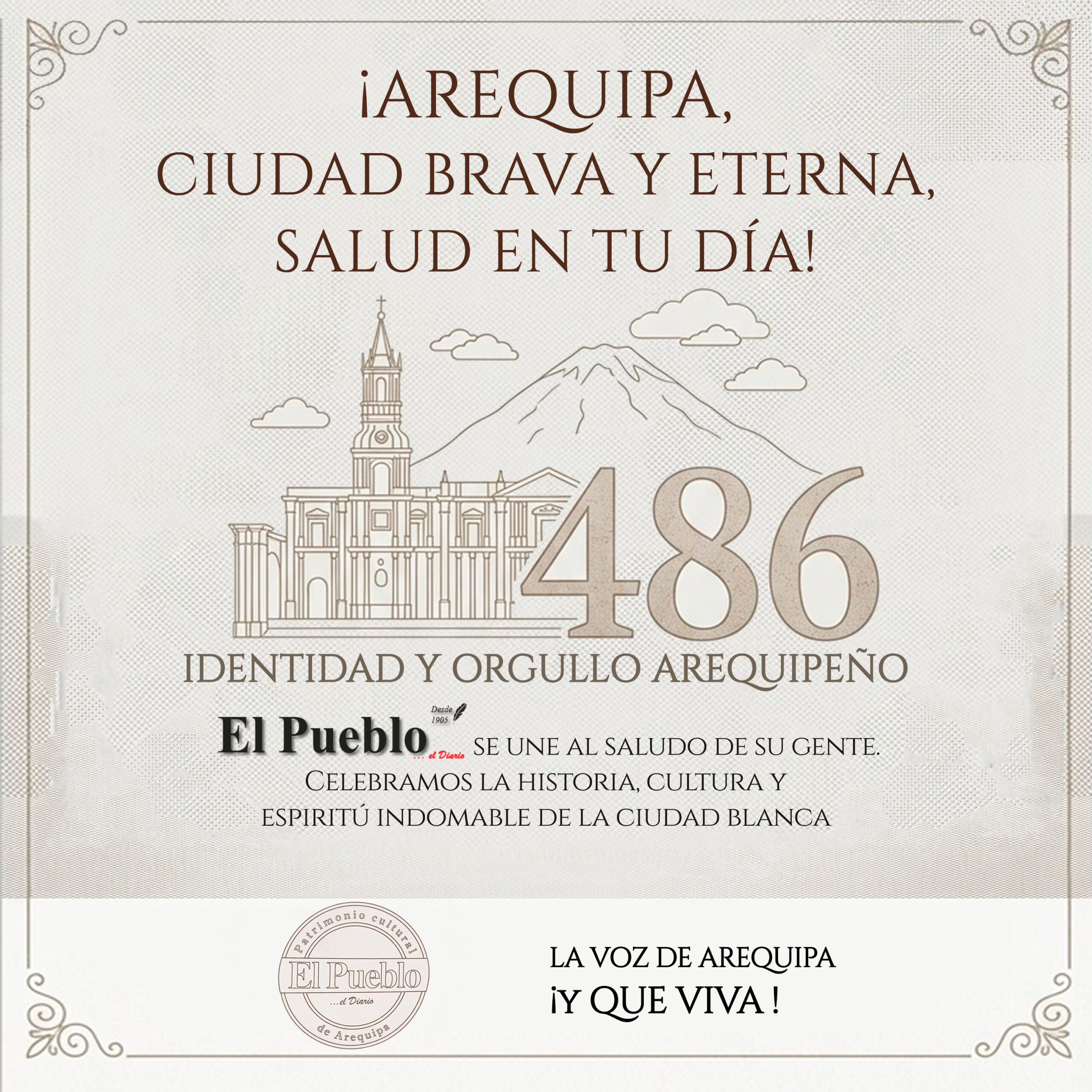 Arequipa, entre la memoria y el futuro