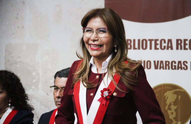 Arminta: “Que reine la igualdad y las oportunidades para los arequipeños”