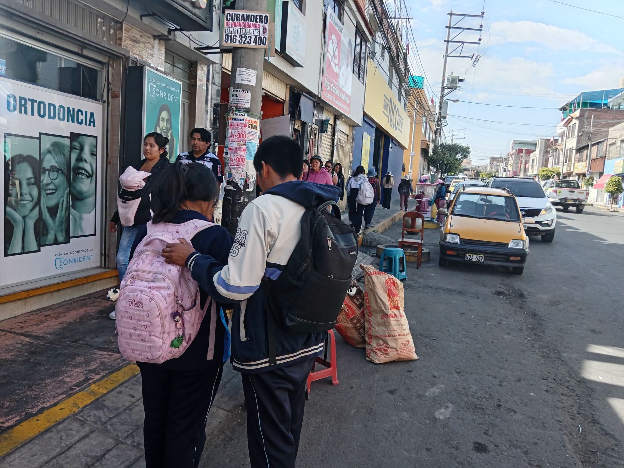 Los escolares fueron los más afectados por falta de comunicación entre alcaldesa y or
