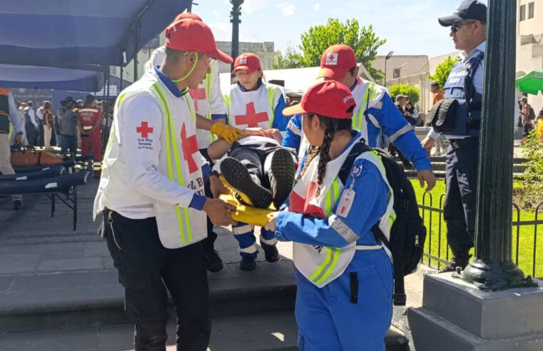 Simulacro nacional multipeligro deja más de 100 fallecidos en Arequipa