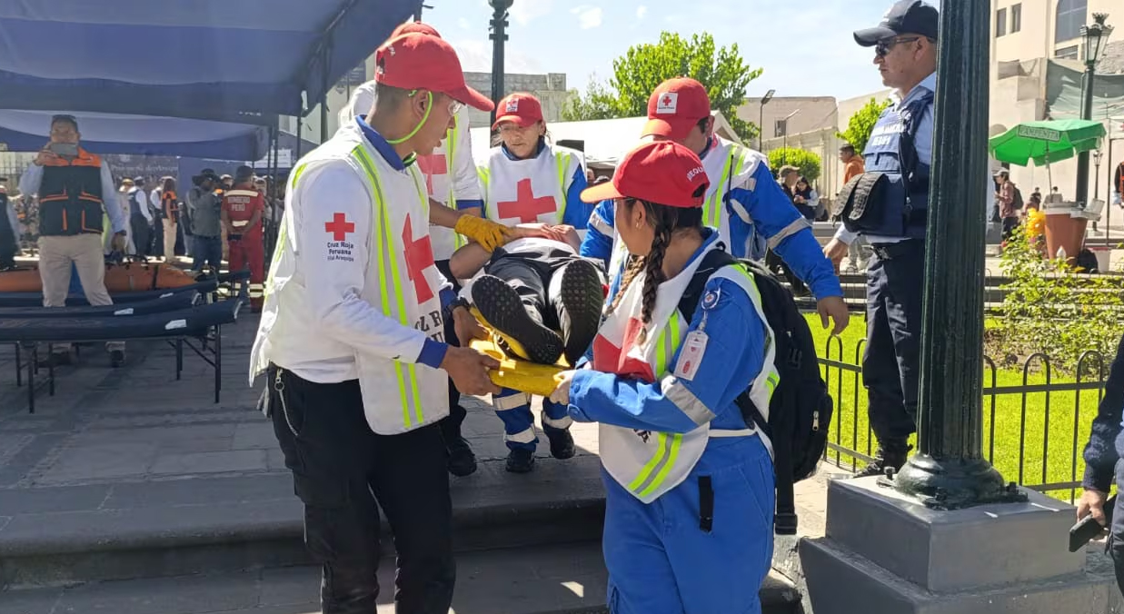 Simulacro nacional multipeligro deja más de 100 fallecidos en Arequipa