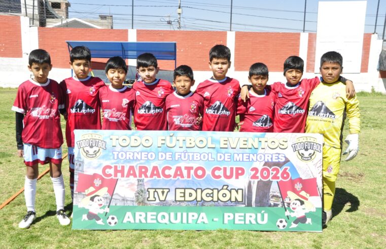 Gran inicio tuvo el torneo de menores Characato Cup 2026