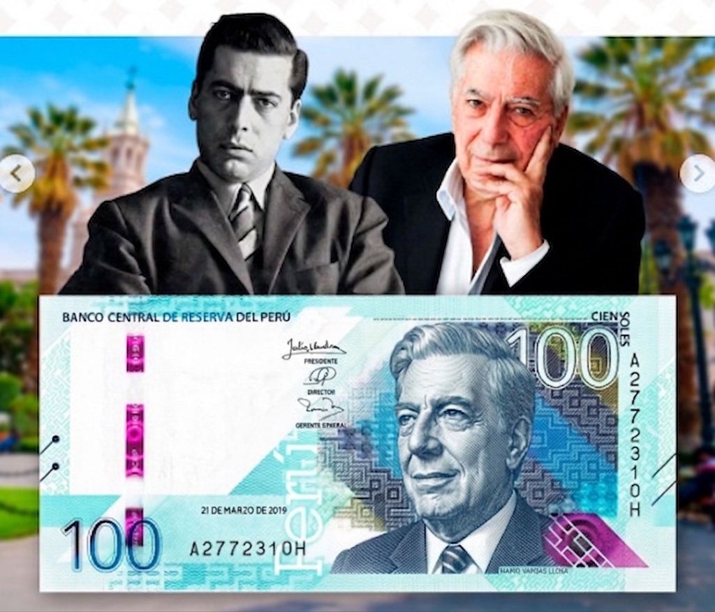 MVLL será la imagen de un nuevo billete de un millón por los 486 años de Arequipa