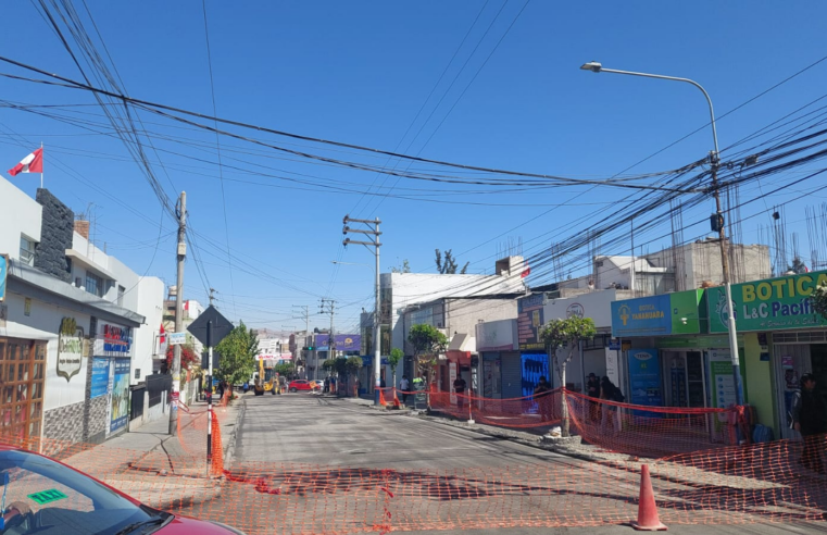Inicia segunda etapa del mejoramiento vial en Vallecito
