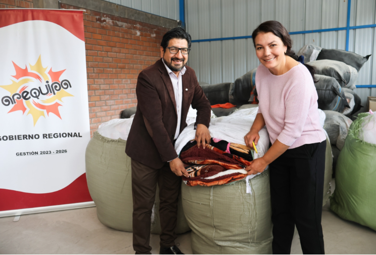 GRA recibe 500 frazadas para población afectada por bajas temperaturas