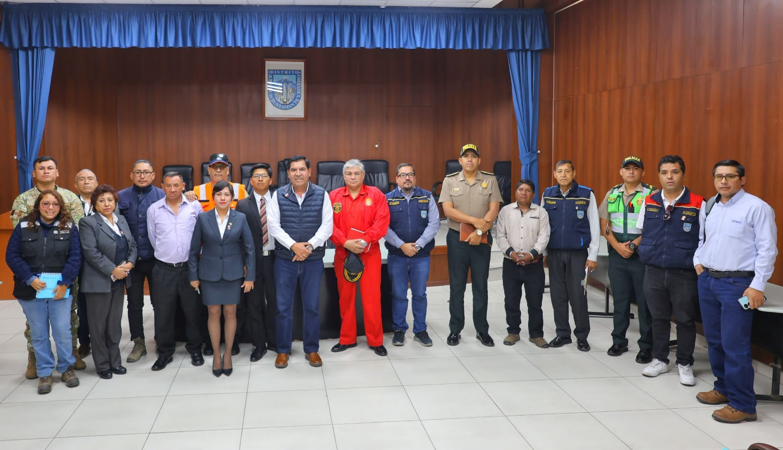 Universidad Continental y municipio de Bustamante y Rivero coordinan acciones ante lluvias
