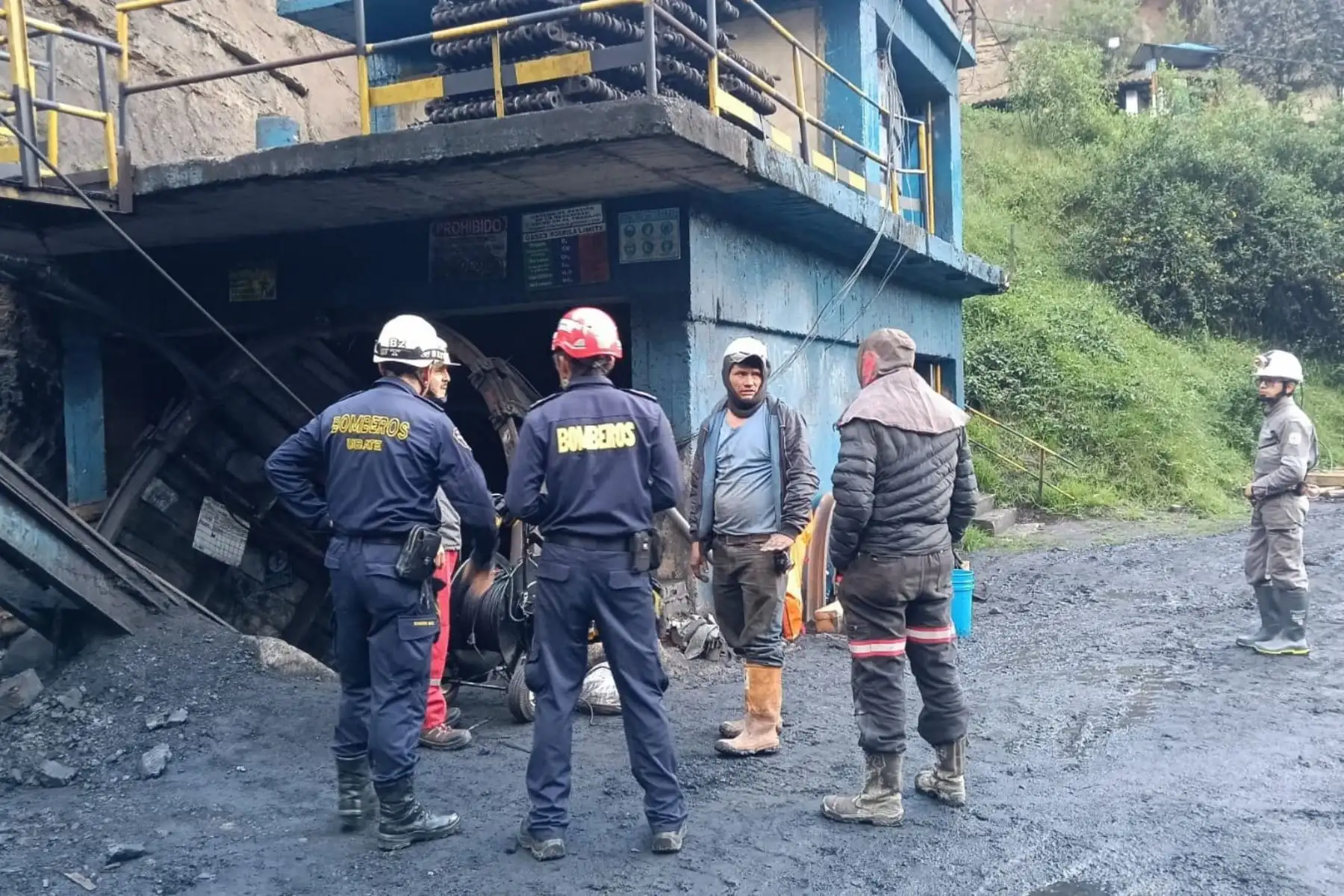COLOMBIA TRAGEDIA MINEROS.