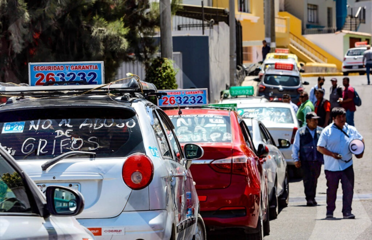 Taxistas piden ser incluidos en subsidio de combustible