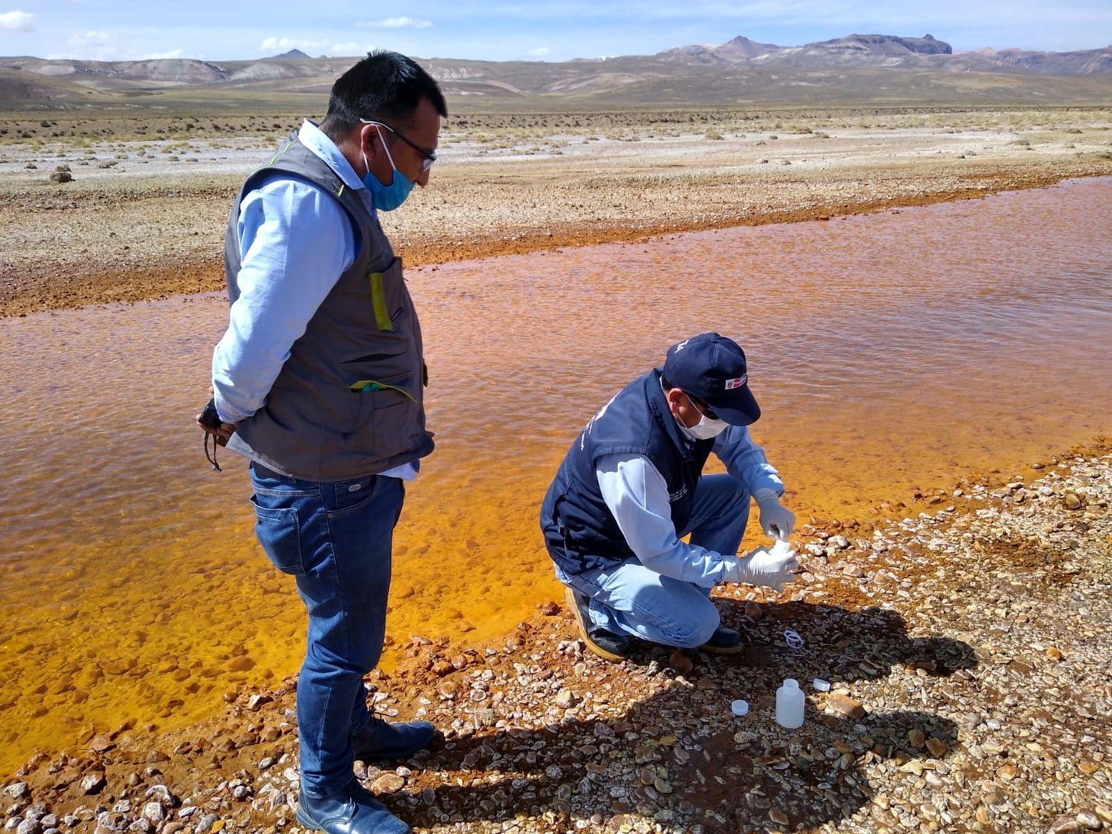 Obras contra contaminación de ríos Coralaque y Tambo esperan convenio y recuperación podría tomar 10 años
