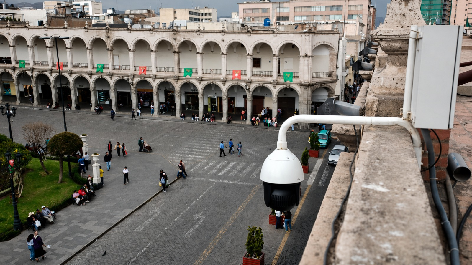 El 20 % de cámaras de vigilancia de la Municipalidad de Arequipa no funciona