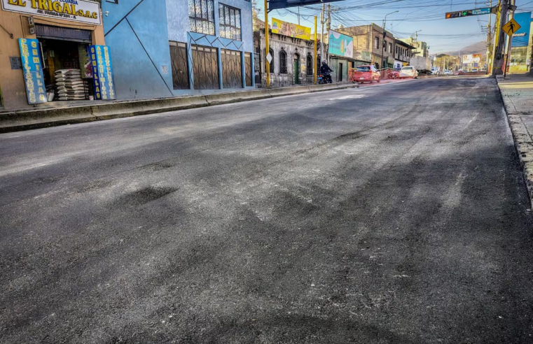 Abren Av. Parra tras culminar asfaltado